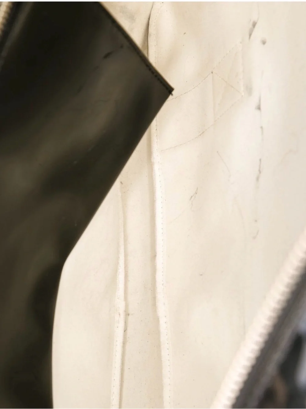 Marc Jacobs Black Patent Messenger Bag with Silver Hardware